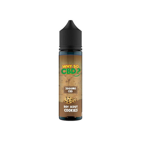 Why So CBD? 2000mg Full Spectrum CBD E-liquid 60ml - The Hemp Wellness Centre