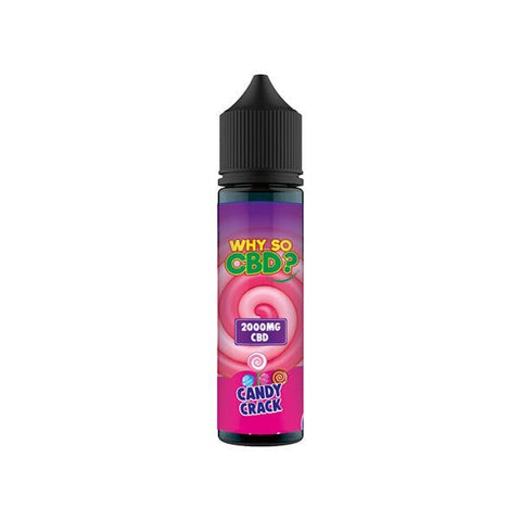 Why So CBD? 2000mg Full Spectrum CBD E-liquid 60ml - The Hemp Wellness Centre