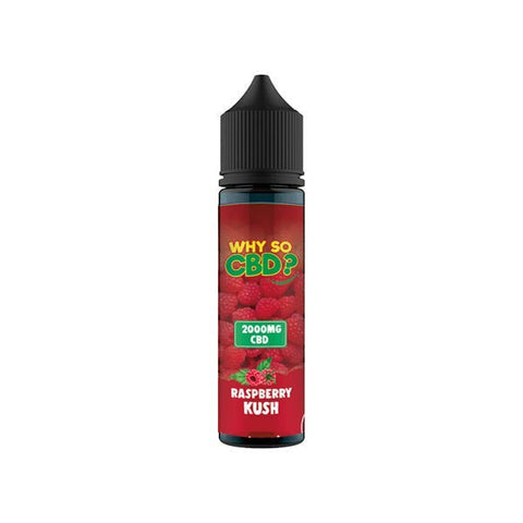 Why So CBD? 2000mg Full Spectrum CBD E-liquid 60ml - The Hemp Wellness Centre