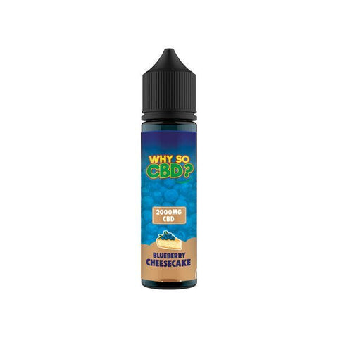 Why So CBD? 2000mg Full Spectrum CBD E-liquid 60ml - The Hemp Wellness Centre