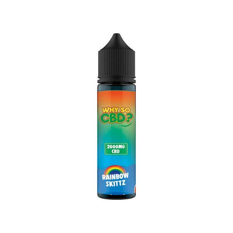 Why So CBD? 2000mg Full Spectrum CBD E-liquid 60ml - The Hemp Wellness Centre