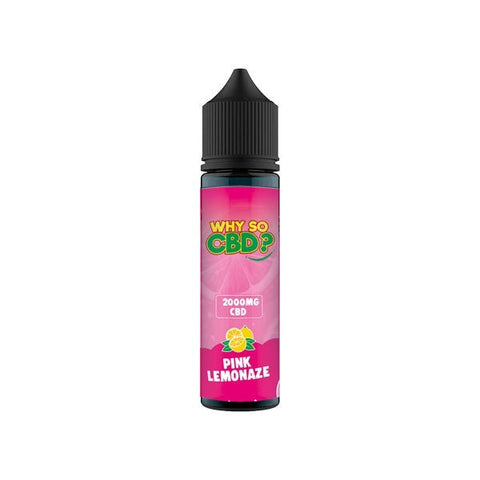 Why So CBD? 2000mg Full Spectrum CBD E-liquid 60ml - The Hemp Wellness Centre