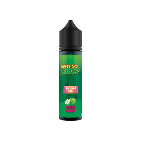 Why So CBD? 2000mg Full Spectrum CBD E-liquid 60ml - The Hemp Wellness Centre