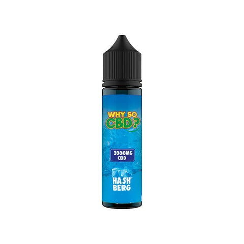 Why So CBD? 2000mg Full Spectrum CBD E-liquid 60ml - The Hemp Wellness Centre