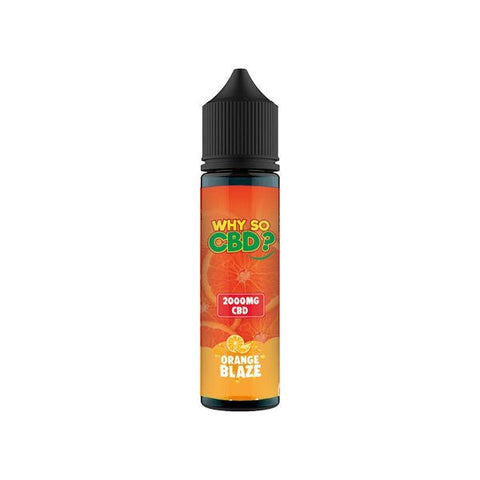 Why So CBD? 2000mg Full Spectrum CBD E-liquid 60ml - The Hemp Wellness Centre