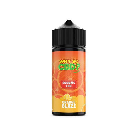 Why So CBD? 3000mg Full Spectrum CBD E-liquid 120ml - The Hemp Wellness Centre