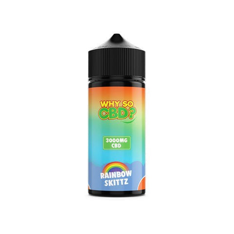 Why So CBD? 3000mg Full Spectrum CBD E-liquid 120ml - The Hemp Wellness Centre
