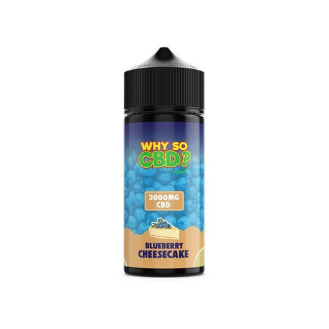 Why So CBD? 3000mg Full Spectrum CBD E-liquid 120ml - The Hemp Wellness Centre