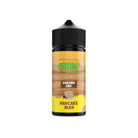 Why So CBD? 3000mg Full Spectrum CBD E-liquid 120ml - The Hemp Wellness Centre