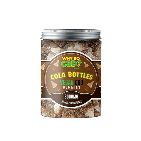 Why So CBD? 6000mg CBD Large Vegan Gummies - 11 Flavours - The Hemp Wellness Centre