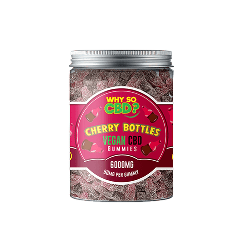 Why So CBD? 6000mg CBD Large Vegan Gummies - 11 Flavours - The Hemp Wellness Centre