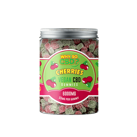 Why So CBD? 6000mg CBD Large Vegan Gummies - 11 Flavours - The Hemp Wellness Centre