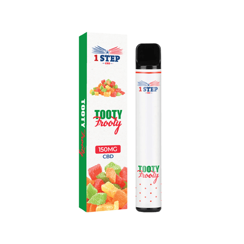 1 Step 150mg CBD Disposable Vape Device - THWC Ltd