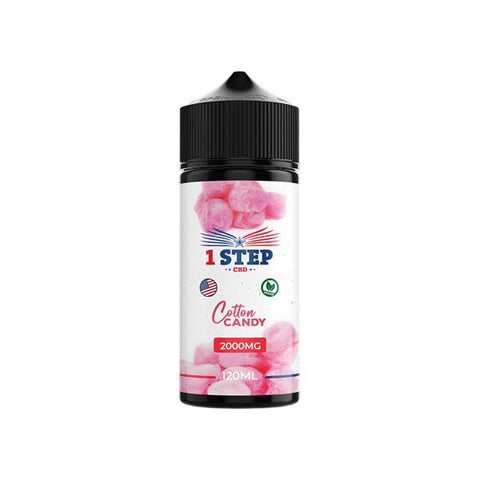 1 Step CBD 2000mg CBD E - liquid 120ml - THWC Ltd