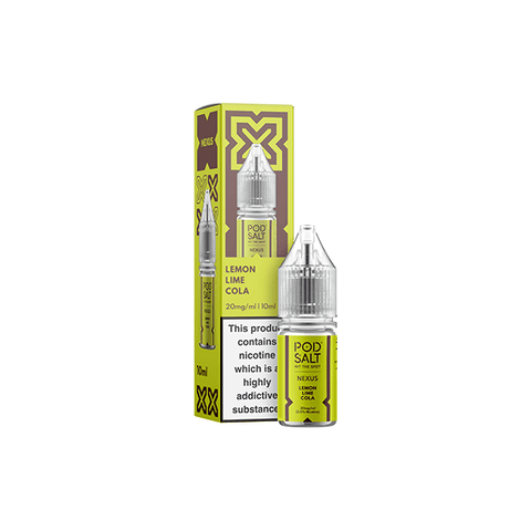 10mg Pod Salt Nexus 10ml Nic Salt (50VG/50PG) - THWC Ltd