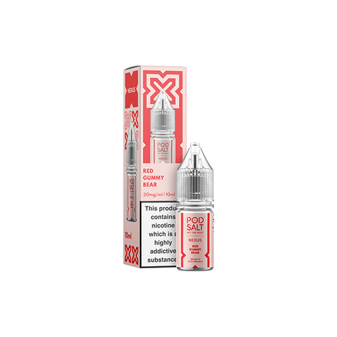 10mg Pod Salt Nexus 10ml Nic Salt (50VG/50PG) - THWC Ltd