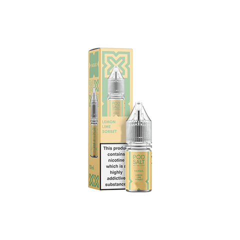 10mg Pod Salt Nexus 10ml Nic Salt (50VG/50PG) - THWC Ltd