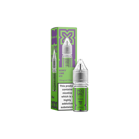 10mg Pod Salt Nexus 10ml Nic Salt (50VG/50PG) - THWC Ltd