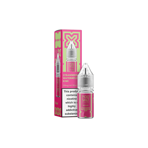 10mg Pod Salt Nexus 10ml Nic Salt (50VG/50PG) - THWC Ltd