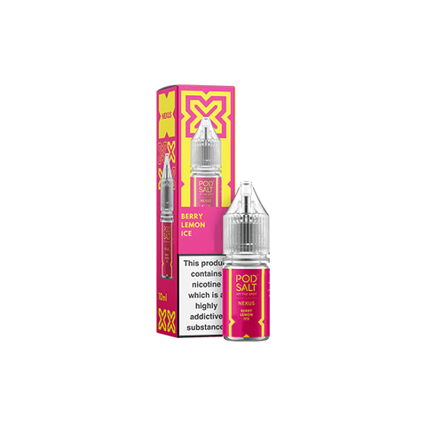 10mg Pod Salt Nexus 10ml Nic Salt (50VG/50PG) - THWC Ltd