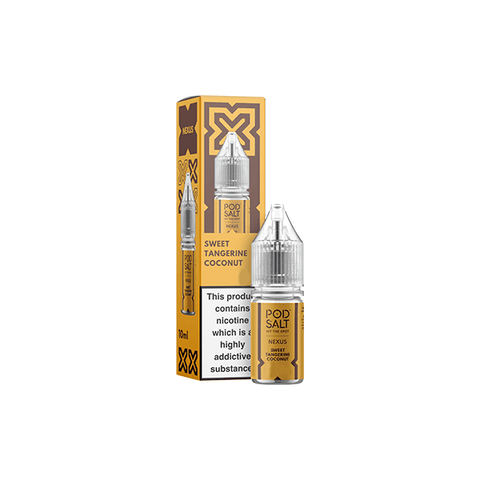 10mg Pod Salt Nexus 10ml Nic Salt (50VG/50PG) - THWC Ltd