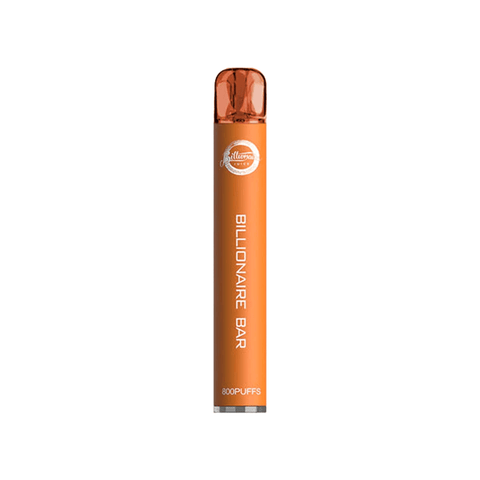 20mg Billionaire Bar 800 Disposable Vape Device 800 Puffs - THWC Ltd