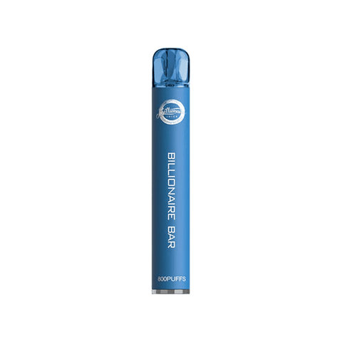 20mg Billionaire Bar 800 Disposable Vape Device 800 Puffs - THWC Ltd
