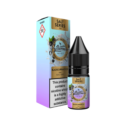 20mg Billionaire Juice Salt Series 2.0 10ml Nic Salts (50VG/50PG) - THWC Ltd