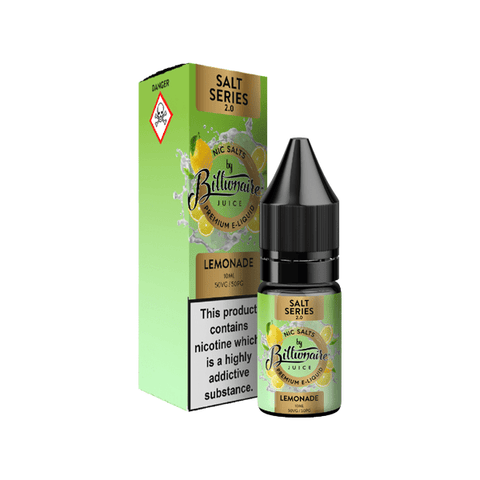 20mg Billionaire Juice Salt Series 2.0 10ml Nic Salts (50VG/50PG) - THWC Ltd