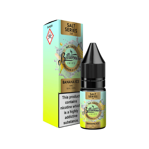 20mg Billionaire Juice Salt Series 2.0 10ml Nic Salts (50VG/50PG) - THWC Ltd