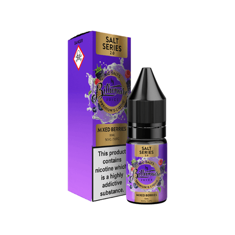 20mg Billionaire Juice Salt Series 2.0 10ml Nic Salts (50VG/50PG) - THWC Ltd