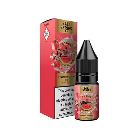 20mg Billionaire Juice Salt Series 2.0 10ml Nic Salts (50VG/50PG) - THWC Ltd