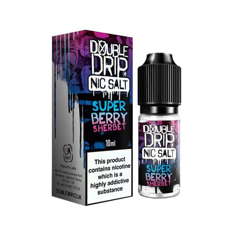 20MG Double Drip 10ML Flavoured Nic Salts E Liquid - THWC Ltd