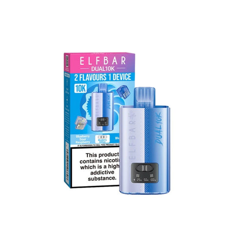 20mg Elf Bar Dual 10K Pod Vape Kit - THWC Ltd