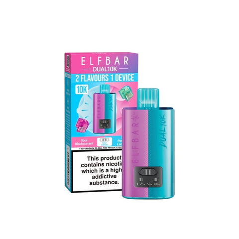 20mg Elf Bar Dual 10K Pod Vape Kit - THWC Ltd