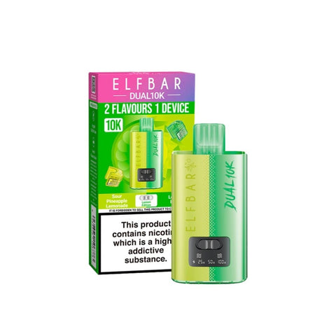 20mg Elf Bar Dual 10K Pod Vape Kit - THWC Ltd