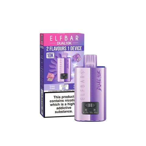20mg Elf Bar Dual 10K Pod Vape Kit - THWC Ltd