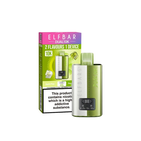20mg Elf Bar Dual 10K Pod Vape Kit - THWC Ltd