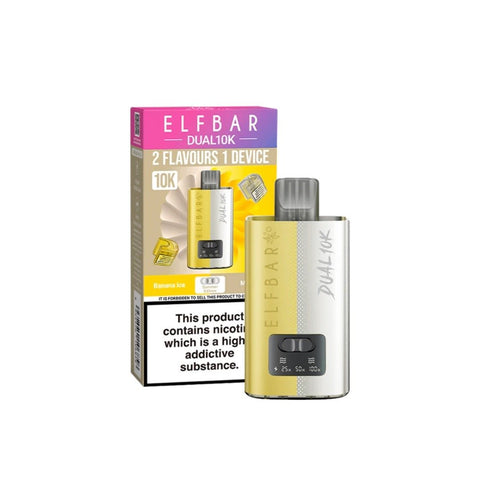 20mg Elf Bar Dual 10K Pod Vape Kit - THWC Ltd