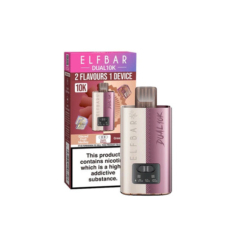 20mg Elf Bar Dual 10K Pod Vape Kit - THWC Ltd