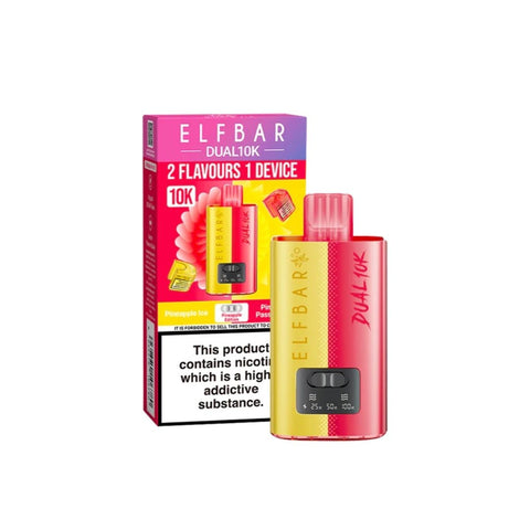 20mg Elf Bar Dual 10K Pod Vape Kit - THWC Ltd