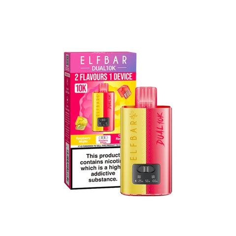 20mg Elf Bar Dual 10K Pod Vape Kit - THWC Ltd