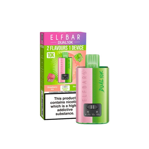 20mg Elf Bar Dual 10K Pod Vape Kit - THWC Ltd