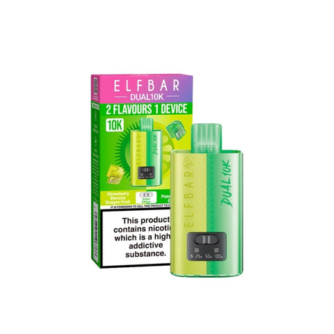 20mg Elf Bar Dual 10K Pod Vape Kit - THWC Ltd
