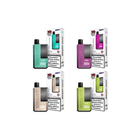 20mg I VG Smart 5500 Disposable Rechargeable Vape Kit 5500 Puffs - THWC Ltd