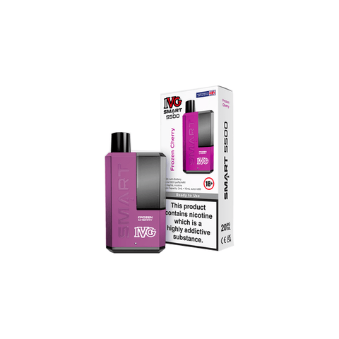 20mg I VG Smart 5500 Disposable Rechargeable Vape Kit 5500 Puffs - THWC Ltd