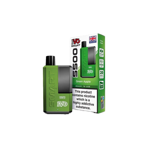20mg I VG Smart 5500 Disposable Rechargeable Vape Kit 5500 Puffs - THWC Ltd