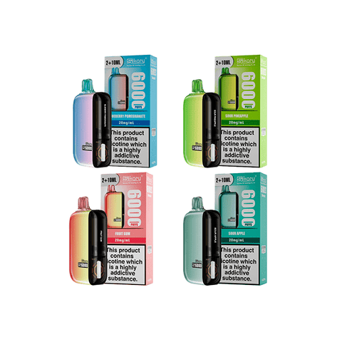 20mg Sikary S6000 Disposable Pod Vape Kit 6000 Puffs - THWC Ltd