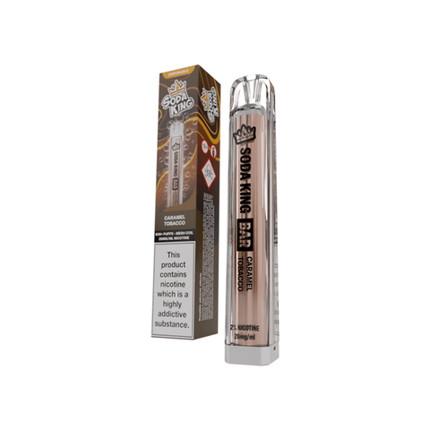 20mg Soda King Bar Disposable Vape Device 600 Puffs - THWC Ltd
