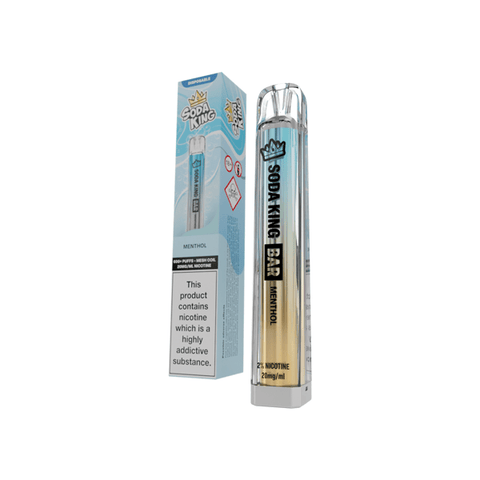20mg Soda King Bar Disposable Vape Device 600 Puffs - THWC Ltd
